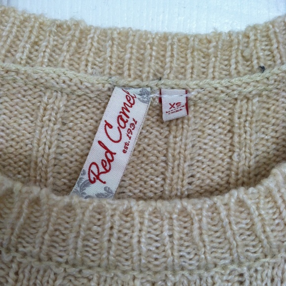 Red Camel Knitted Tunic NWOT - Picture 7 of 9